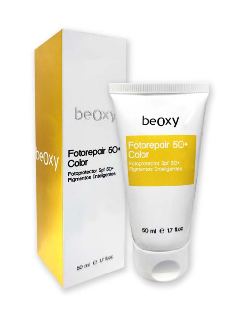Fotorepair 50+ Color - FPS pigmentos inteligentes beOxy 50ml.